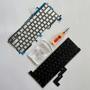 A2289 MACBOOK PRO TOUCH BAR 13" US KEYBOARD REPLACEMENT COMBINATION KIT (2020) - Picture 1 of 6