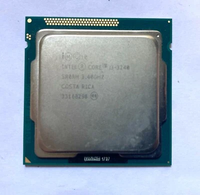 Intel Core i3-3240 SR0RH 3.4GHz 3MB l2 Dual Core Socket LGA1155 CPU Processor - Image 1 of 2