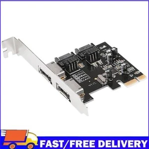 Desktop Computer PCI-E X1 to SATA3.0 Adapter PCI Express Riser Extender Kit - Afbeelding 1 van 9