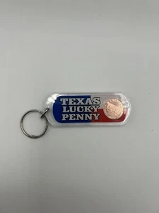Schlüsselanhänger Texas Glück Penny Flagge Houston Dallas Austin Buc-ees San Antonio L@@k - Bild 1 von 3