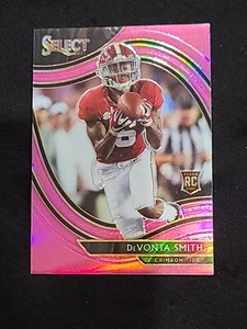 2021 Chronicles Draft Picks Select DeVONTA SMITH Rookie Pink Field Level Prizm - Picture 1 of 2
