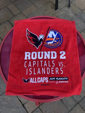 Washington Capitals Rally Towel Playoffs | Capitals Vs Islanders 2019 | Boeing Cover