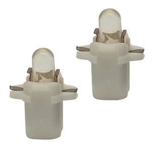 2 X 5050 LED B8.3D BAX10s Iluminazione Cruscotto Abitacolo Tachimetro Verde - Picture 1 of 1