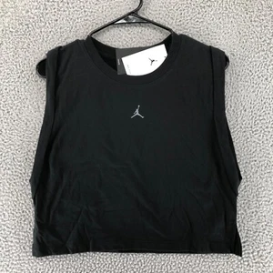 Air Jordan Women's L Sport Essentials Tank Black DQ4394-010 - Picture 1 of 8