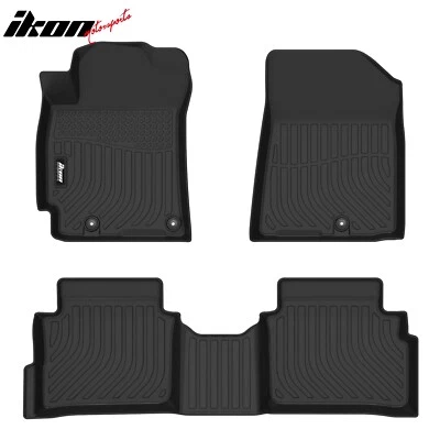 Fits 19-24 Kia Forte Non-Slip 3D Molded Floor Mats All Weather TPE Carpet 3PCS - Image 1 of 4