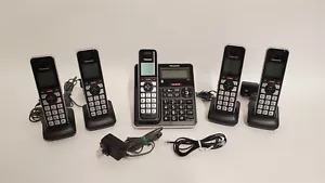 Telefon bezprzewodowy Panasonic z blokiem połączeń, Bluetooth, sekretarka, KX-TGF975B - Zdjęcie 1 z 8