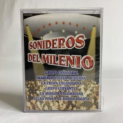 Sonideros del Milenio 2 Cassette Set Canaveral Celso Pina Tropa Cumbias Rare New - Image 1 of 3
