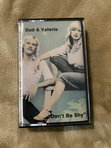 Bud & Valerie: Don't Be Shy (Cassette, 1986, Promo) - Picture 1 of 2