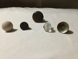 Lot of 5 Vintage Cabinet Knobs Drawer Pulls  - Picture 1 of 4