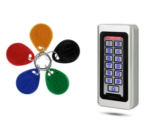 Controllo Accesso Accessi Porta IP68 Tastiera Retroilluminata ApriPorta 5 CHIAVi - Foto 1 di 11