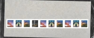 BRIDGES 2023 US #5808-5811 MXF COIL STRIP OF 25 PRESORT 1ST CLASS 25c STAMPS NIP - Image 1 of 4