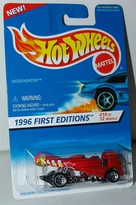 Hot Wheels 1996 primeras ediciones 10 de 12 Dogfighter #375 - 5 unidades - variación 2 sin usar y en caja - Imagen 1 de 1