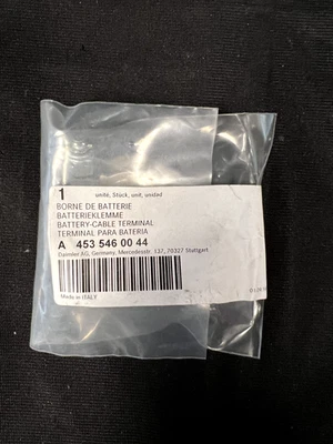 Mercedes- Benz OEM C453 16-18 Smart Fortwo Positive & Negative Battery A45354600 - Image 1 of 2