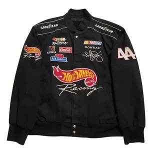 Hot Wheels Racing Jeff Hamilton NASCAR Black Kyle Petty | Fashion Jacket | - Bild 1 von 4