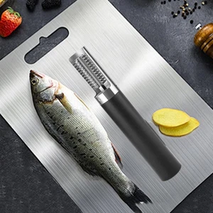 Elektrischer Fischschupper Fischschaber Entschupper Fischschuppenentferner Küche - Bild 1 von 14
