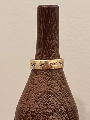 Banda de cigarros 14k Foto 1 de 4