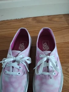🇬🇧 Size 5 Pink Vans Off The Wall Trainers - Picture 1 of 6