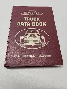 Libro de datos de camioneta Salesmans 1949 igual para camioneta Chevrolet y GMC 1947-1953 - Imagen 1 de 3