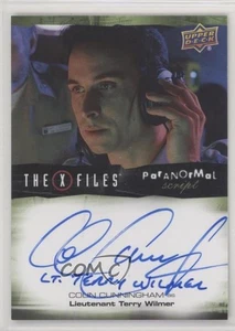2019 X Files: UFOs and Aliens Inscription Colin Cunningham Lt Terry Wilmer Auto - Picture 1 of 3