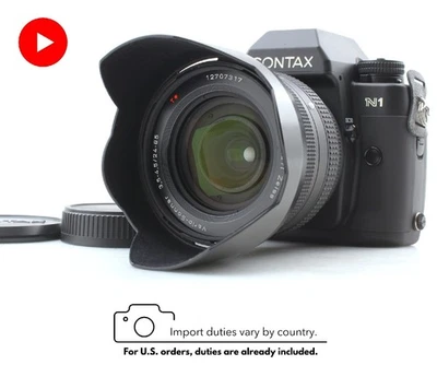 [NEUWERTIG+++ mit Haube] Contax N1 analoge Kleinbildkamera 24–85 mm... - Bild 1 von 4