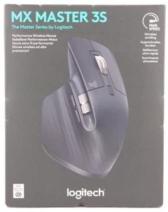 Logitech MX Master 3S Wireless Mouse - Ultrafast Mag Speed Scrolling - Black - Afbeelding 1 van 2