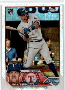 2023 Topps Chrome Logofractor Edition Josh Jung #93 RC - Picture 1 of 2