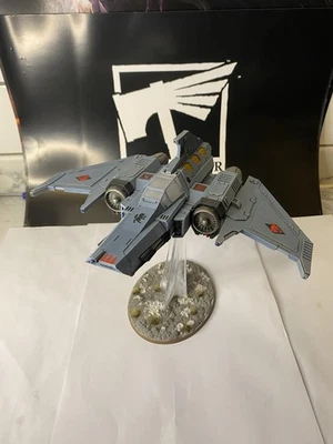 Space Marines Forge World  Xiphon Pattern Interceptor Painted Warhammer 40k GW - Image 1 of 4