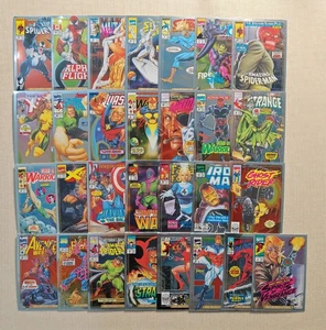 2024 SKYBOX Marvel Masterpieces Platinum '92 Variant Cover lot29 VENOM ROGUE - Picture 1 of 2