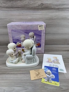 VINTAGE PRECIOUS MOMENTS FIGURINE BRING THE LITTLE ONES TO JESUS 1991 ENESCO - Picture 1 of 18