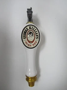 Vintage Beer Tap George Killian's Irish Red - Horse Head - Broken Right Ear - Picture 1 of 8