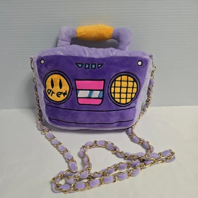 Cartera de felpa Drew House Violet Boom Box púrpura Foto 1 de 3