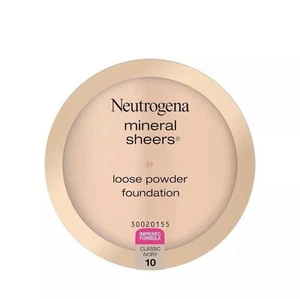 Neutrogena Mineral Sheers Loose Powder Foundation 0.19oz/5.5g - Classic Ivory 10 - Picture 1 of 4