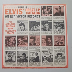 INNER SLEEVE ONLY (NO ALBUM / NO JACKET) - ELVIS PRESLEY RCA motion picture - Picture 1 of 2