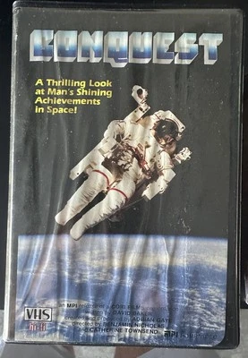 CONQUEST 1985 VHS MPI Double Clamshell 3-Hour Space Exploration Documentary - Image 1 of 2