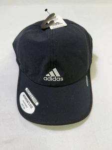 Adidas Womens Superlite II Black Reflective Adjustable Cap Hat UPF 50 Reflective - Picture 1 of 8