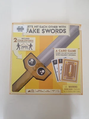 EXPLODING KITTENS LET'S HIT EACH OTHER WITH FAKE SWORDS BNIB- CG A31 - Image 1 of 4