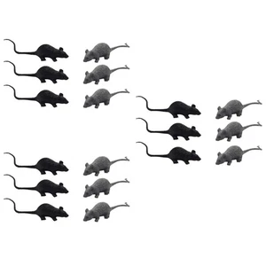  3pcs 6 Mausmodell, neue merkwürdige Simulationswitz -Terrormaus für Aprilscherz - Bild 1 von 12