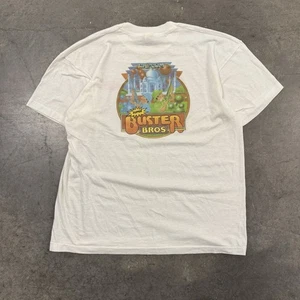 Vintage 80s Capcom Buster Bros Arcade Game T Shirt Size XL - Picture 1 of 10