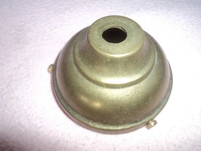 GRIFFE  BRONZE TULIPE PATE DE VERRE DAUM MULLER LAMPE LUSTRE ART DECO/NOUVEAU  - Photo 1/2