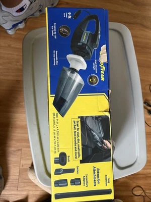 Goodyear 12v 60W High Powered Compact Car Vacuum Vac Bagless Cleaner NIB - Image 1 of 2