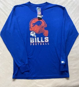 Buffalo Bills Shirt Mens Large Blue NFL - Picture 1 of 9