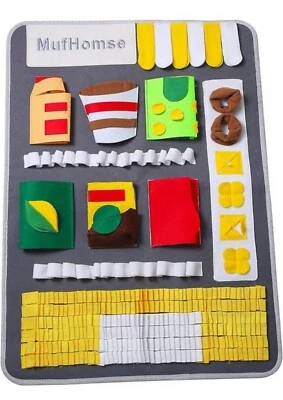 NEW MufHomse Pet Snuffle Mat for Dogs & Cats Interactive Toys Stress Release  - Image 1 of 4