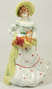 Seltene Royal Doulton Fine Bone China Figur ~ HN3711 ~ Jane Lady Doulton ~ signiert - Bild 1 von 4