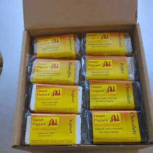 Dorset Flapjacks Mixed box 3, 24 x 120g bars. Best before 07/05/25 - Picture 1 of 3