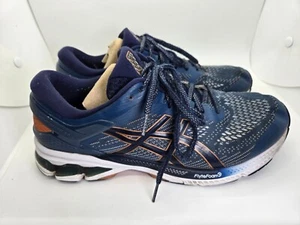 Asics Gel Kayano 26 Schuhe Herren 10,5 blau Laufen Athletik Distanz Fitnessstudio Turnschuhe - Bild 1 von 7