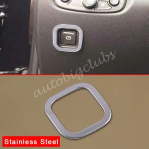 Cubierta de botón de freno de mano eléctrico de acero inoxidable para Chevrolet Blazer 2019-2022 - Imagen 1 de 5