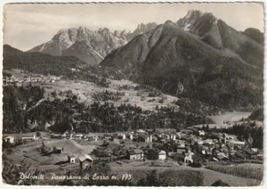 LOZZO DI CADORE - BELLUNO - PANORAMA - VIAGG. 1955 -44388- - Picture 1 of 1