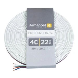Armacost Lighting 4C 22AWG Flat Ribbon Cable Light Accessory - Picture 1 of 1