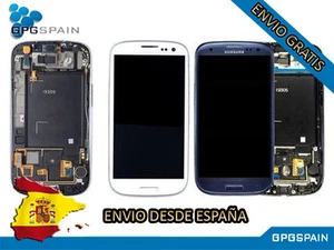 PANTALLA LCD + TACTIL CON MARCO SAMSUNG GALAXY S3 BLANCO ENVIO 24H MRW PENINSULA - Imagen 1 de 1