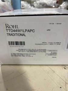 Rohl TTD44W1LP Two Function Thermostatic Valve Trim Only,Polished Chrome - Picture 1 of 2